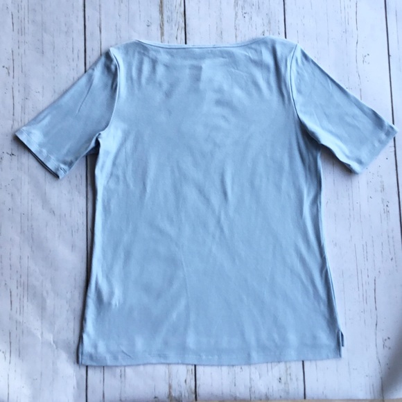 Calvin Klein Gold-Tone Button Top - Picture 4 of 7